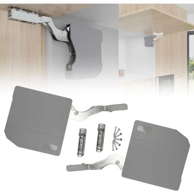 EVOTRADE Brazos elevadores para puertas sin bisagras - 3.9-4.8 kg - 360-500 mm - Door lift arms - Publicité EVOTRADE Brazos elevadores para puertas sin bisagras - 3.9-4.8 kg - 360-500 mm - Door lift arms - Publicité