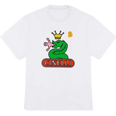 CINELLI - Speciale Corsa Braulio - Weiß - L - T-Shirt CINELLI - Speciale Corsa Braulio - Weiß - L - T-Shirt