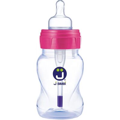 Colpharma Colpharma J Bimbi Classic Biberon Rosa 160ml - Baby Bottle Colpharma Colpharma J Bimbi Classic Biberon Rosa 160ml - Baby Bottle