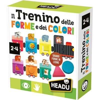 Headu Zug der Formen und Farben - Bildendes Spielzeug für Kinder 2-4 Headu Zug der Formen und Farben - Bildendes Spielzeug für Kinder 2-4