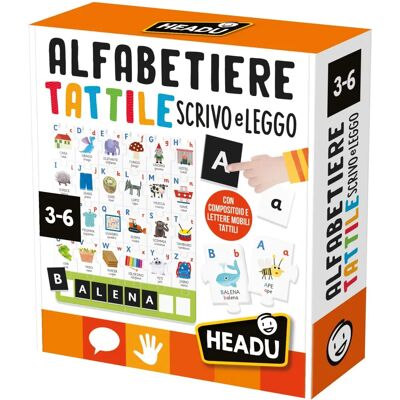 Headu - Alfabetiere Tattile Scrivo e Leggo - Jouet Éducatif Headu - Alfabetiere Tattile Scrivo e Leggo - Jouet Éducatif