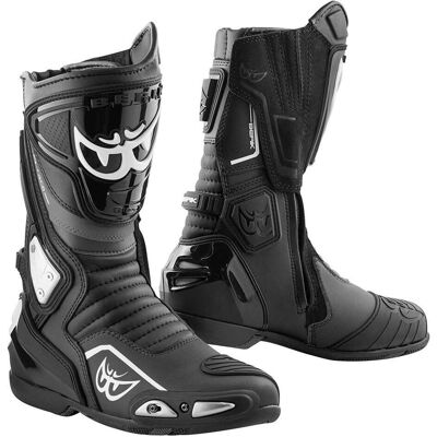 BERIK - Donington 1563-BK - Nero - 40 - Stivali moto BERIK - Donington 1563-BK - Nero - 40 - Stivali moto