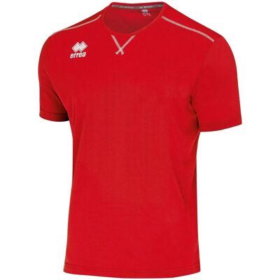 T-shirt de sport unisexe Errea Everton - Handball rouge - Publicité T-shirt de sport unisexe Errea Everton - Handball rouge - Publicité