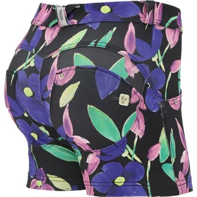 Freddy - WR.UP - Motivo floreale allover - Nero - Shorts Freddy - WR.UP - Motivo floreale allover - Nero - Shorts