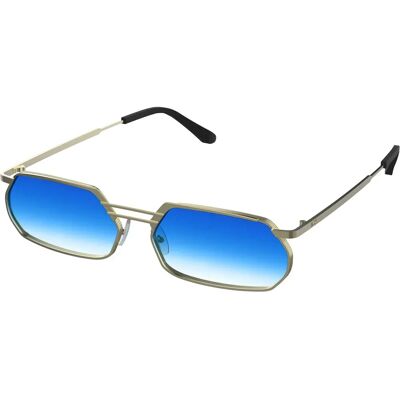 XLab Borocay Unisex Square Gradient Metal Sunglasses XLab Borocay Unisex Square Gradient Metal Sunglasses