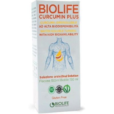 Biolife Curcumin Plus - Supporto Antiossidante - 150ml Biolife Curcumin Plus - Supporto Antiossidante - 150ml