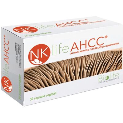 Biolife NKlife AHCC - Supporto immunitario - 30 Capsule Biolife NKlife AHCC - Supporto immunitario - 30 Capsule