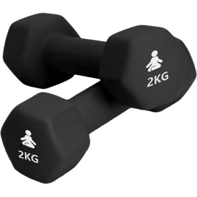 Fitpaddy - Haltères hexagonaux 2x2kg - Équipement de Fitness - Publicité Fitpaddy - Haltères hexagonaux 2x2kg - Équipement de Fitness - Publicité