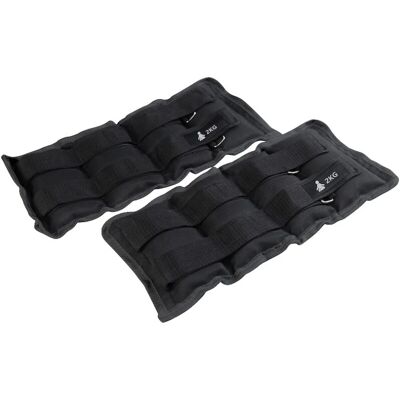 Fitpaddy DuoFlex Hånd- og ankelvekter 2 x 2 kg - Wrist Weights Fitpaddy DuoFlex Hånd- og ankelvekter 2 x 2 kg - Wrist Weights
