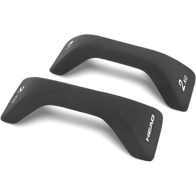 Hantlar Head HA188-4 4kg Set Ergonomiskt Neopren Hantlar Head HA188-4 4kg Set Ergonomiskt Neopren