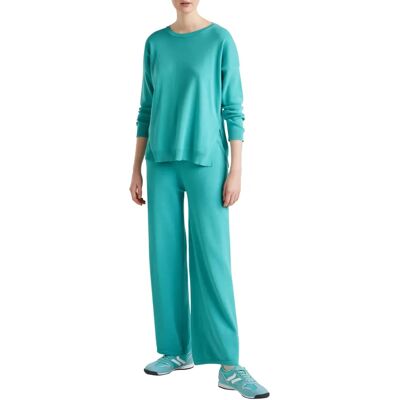 Benetton Modèle Pantalons Large en Maille - Pantalons Benetton Modèle Pantalons Large en Maille - Pantalons
