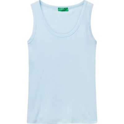 Benetton Hellblaues Tanktop – Damen Benetton Hellblaues Tanktop – Damen