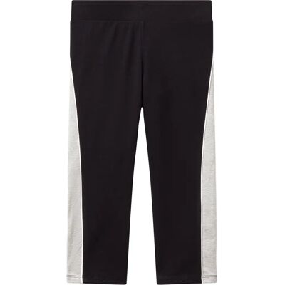 Benetton Modèle Leggings Sportifs Avec Piping Noir Enfants Benetton Modèle Leggings Sportifs Avec Piping Noir Enfants