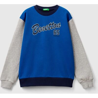 Benetton - Logo Print Sweatshirt - Multi-color - Sweatshirt Benetton - Logo Print Sweatshirt - Multi-color - Sweatshirt