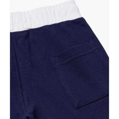 Benetton Modell - Bio-Baumwolle Piqué Shorts für Kinder Benetton Modell - Bio-Baumwolle Piqué Shorts für Kinder