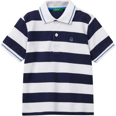 Benetton - Polo rayé à manches courtes - Enfants Benetton - Polo rayé à manches courtes - Enfants