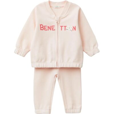 Benetton Fioletowy Ekologiczna Bawełna Zestaw Dziecięcy - Zestaw Benetton Fioletowy Ekologiczna Bawełna Zestaw Dziecięcy - Zestaw