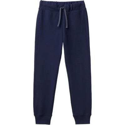 Benetton Kids' Sweatpants - Cotton, Dark Blue, XL Benetton Kids' Sweatpants - Cotton, Dark Blue, XL