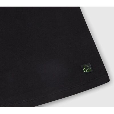 Benetton Schwarzes T-shirt mit Aufdruck auf dem Rücken - T-shirt Benetton Schwarzes T-shirt mit Aufdruck auf dem Rücken - T-shirt