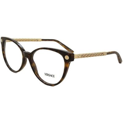 Versace VE3353 Tartarugenschwarz Cat Eye Brille - Brillen Versace VE3353 Tartarugenschwarz Cat Eye Brille - Brillen