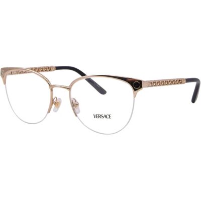 Gafas de vista Versace VE1297 1002 Oro Ojos de Gato - Gafas Gafas de vista Versace VE1297 1002 Oro Ojos de Gato - Gafas