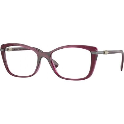 Vogue VO 5487B (2989) Schmetterlingsform Demo-Linse Rote - Brille Vogue VO 5487B (2989) Schmetterlingsform Demo-Linse Rote - Brille