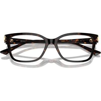 Montatura occhiali Jimmy Choo JC 3012 Havana - Montatura di occhiali Montatura occhiali Jimmy Choo JC 3012 Havana - Montatura di occhiali