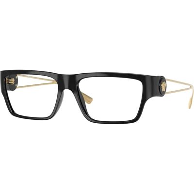 Versace VE3359 Schwarze Herren Brille - Fassungsrahmen Versace VE3359 Schwarze Herren Brille - Fassungsrahmen