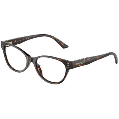 Occhiali vintage rotondi Jimmy Choo JC3003BU Havana - Occhiali Occhiali vintage rotondi Jimmy Choo JC3003BU Havana - Occhiali