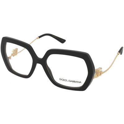 Dolce & Gabbana DG3390B Schwarz Unisex Brille - Brille Dolce & Gabbana DG3390B Schwarz Unisex Brille - Brille