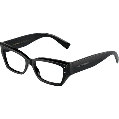 Dolce & Gabbana Dg3387 Schwarze Rechteckige Brille - Brillen Dolce & Gabbana Dg3387 Schwarze Rechteckige Brille - Brillen