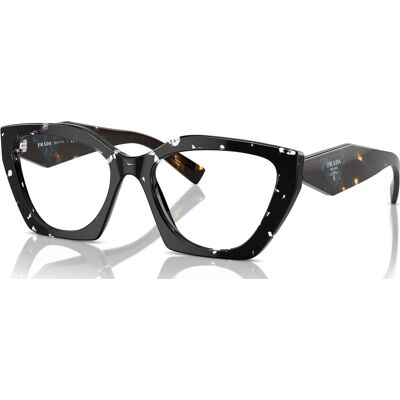 Prada PR 09YV 15S1O1 Uniszex Fekete Szemüveg - Szemüveg Prada PR 09YV 15S1O1 Uniszex Fekete Szemüveg - Szemüveg