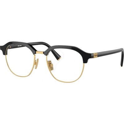Miu Miu MU 10Xv 16K1O1 Czarna Oprawka Okularowa - Okulary Miu Miu MU 10Xv 16K1O1 Czarna Oprawka Okularowa - Okulary