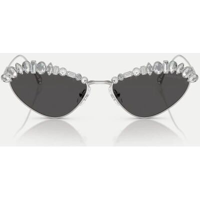 Lunettes de soleil Swarovski SK 7009 Argent Carré - Lunettes de soleil - Publicité Lunettes de soleil Swarovski SK 7009 Argent Carré - Lunettes de soleil - Publicité