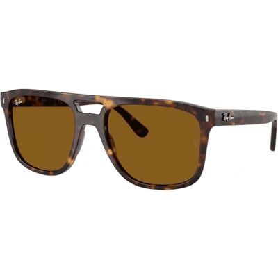 Ray-Ban RB2213 902/33 Braune Quadratische Sonnenbrille - Sonnenbrille Ray-Ban RB2213 902/33 Braune Quadratische Sonnenbrille - Sonnenbrille