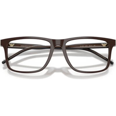 Emporio Armani - EA3257 - Maro Transparent - Ramă ochelari Emporio Armani - EA3257 - Maro Transparent - Ramă ochelari