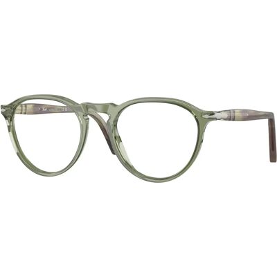 Persol PO3286V 1226 Grünes Transparentes Acetat Brille - Brillen Persol PO3286V 1226 Grünes Transparentes Acetat Brille - Brillen