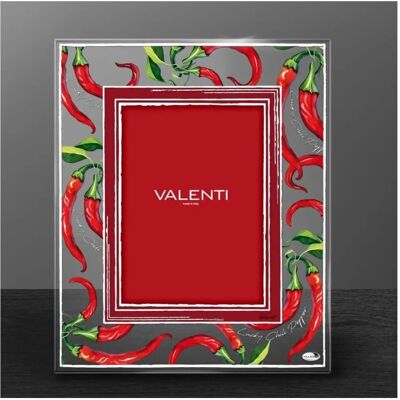 Valenti Argenti Bilderrahmen 13x18 Chili Pepper Dekor Valenti Argenti Bilderrahmen 13x18 Chili Pepper Dekor