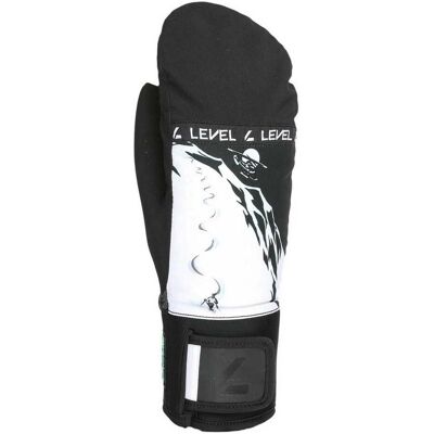 Level Gloves Negro Blanco Guantes de Esquí Juvenil - Guantes de Esquí Level Gloves Negro Blanco Guantes de Esquí Juvenil - Guantes de Esquí