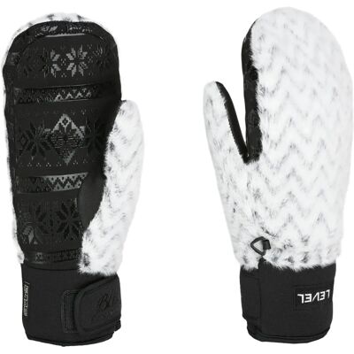 MANOPLA LEVEL SIBERIAN MITT Blanco Negro S - Guantes - Ropa de Invierno MANOPLA LEVEL SIBERIAN MITT Blanco Negro S - Guantes - Ropa de Invierno