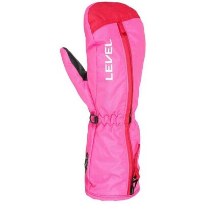 Level Gloves Guantes de Esquí Infantiles Rosa/Negro - Guantes de Esquí y Snowboard Level Gloves Guantes de Esquí Infantiles Rosa/Negro - Guantes de Esquí y Snowboard