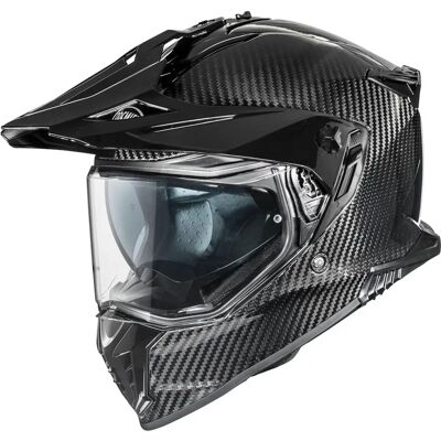 Casco Moto DISCOVERY CARBON - Design crossover dual sport - Comfort per lunghe distanze - Serie Premier Casco Moto DISCOVERY CARBON - Design crossover dual sport - Comfort per lunghe distanze - Serie Premier