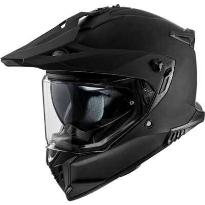 Casque tout-terrain Premier U9BM - Noir - Certifié sécurité - Publicité Casque tout-terrain Premier U9BM - Noir - Certifié sécurité - Publicité