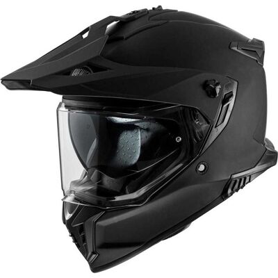 Casco enduro Premier Helmets U9BM - Nero - M - Fuoristrada Casco enduro Premier Helmets U9BM - Nero - M - Fuoristrada