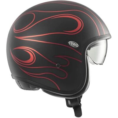 Premier Vintage Fr Rosso Cromato Bm - Casco di Sicurezza Premier Vintage Fr Rosso Cromato Bm - Casco di Sicurezza