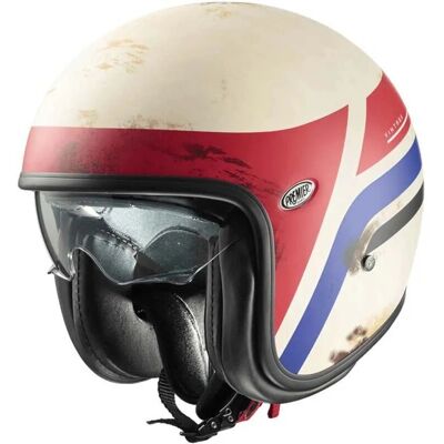 Premier Helmets Casco Vintage K8 Bianco - Casco Premier Helmets Casco Vintage K8 Bianco - Casco