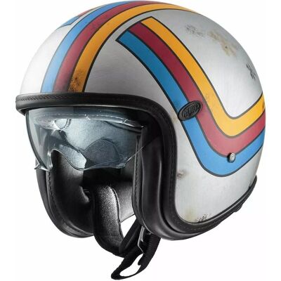 Casco Vintage Platinum Ex 77 BM - Stile Retro Sicurezza Casco Vintage Platinum Ex 77 BM - Stile Retro Sicurezza