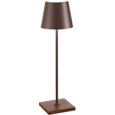 Lampe de table Poldina Pro Corten Zafferano - Réglage de l'intensité Lampe de table Poldina Pro Corten Zafferano - Réglage de l'intensité