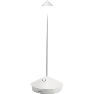 Lâmpada de mesa LED recarregável Zafferano Pina Pro - Alumínio, 13h, Luz quente Lâmpada de mesa LED recarregável Zafferano Pina Pro - Alumínio, 13h, Luz quente