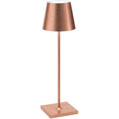 Zafferano Poldina Pro Kupferblatt Tragbare LED-Tischlampe - Innen/Außen Zafferano Poldina Pro Kupferblatt Tragbare LED-Tischlampe - Innen/Außen